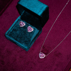 sweetheart necklace set