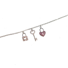 Key To My Heart Bracelet