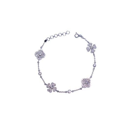 White Petal Bracelet
