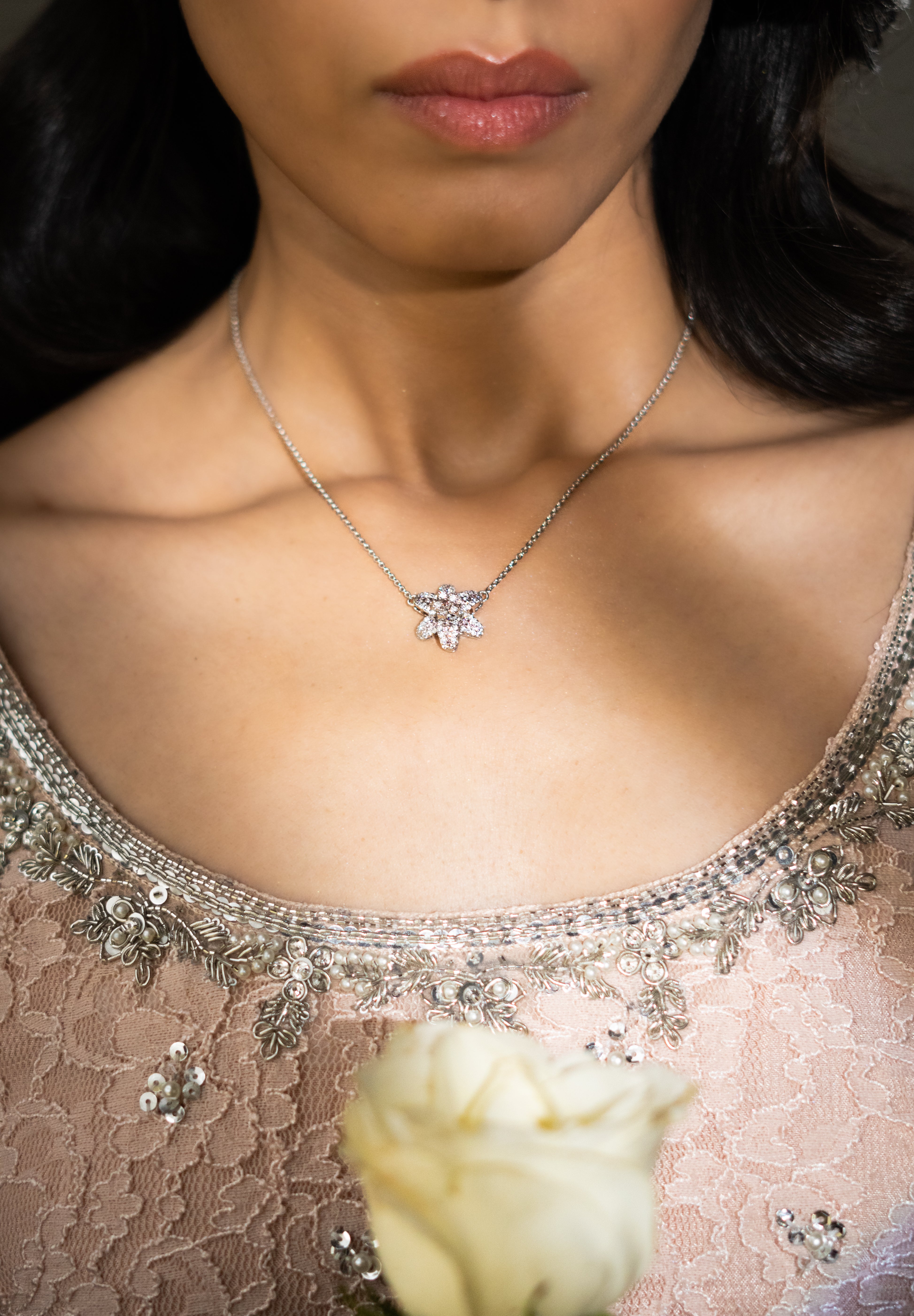 Lily Necklace Set - Zumorrud