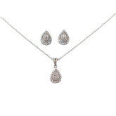 Pear Pendant Set - Zumorrud