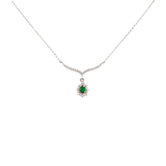 emerald affair necklace