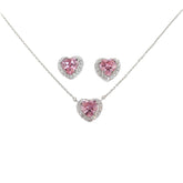 sweetheart necklace set