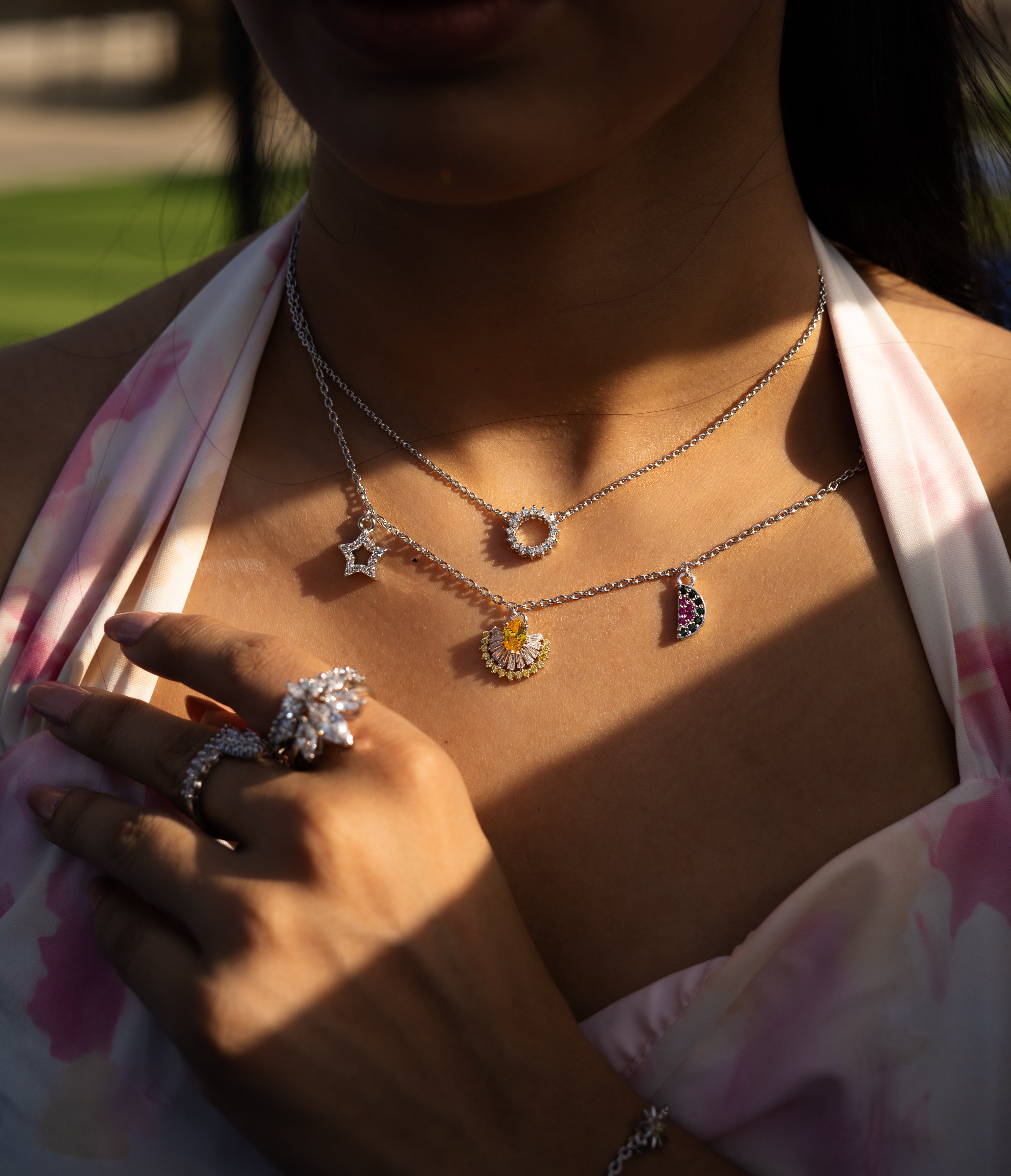 Charm Necklace - Zumorrud