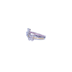 Twin Butterfly Ring