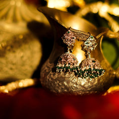 Chandi Jhumkis - Zumorrud