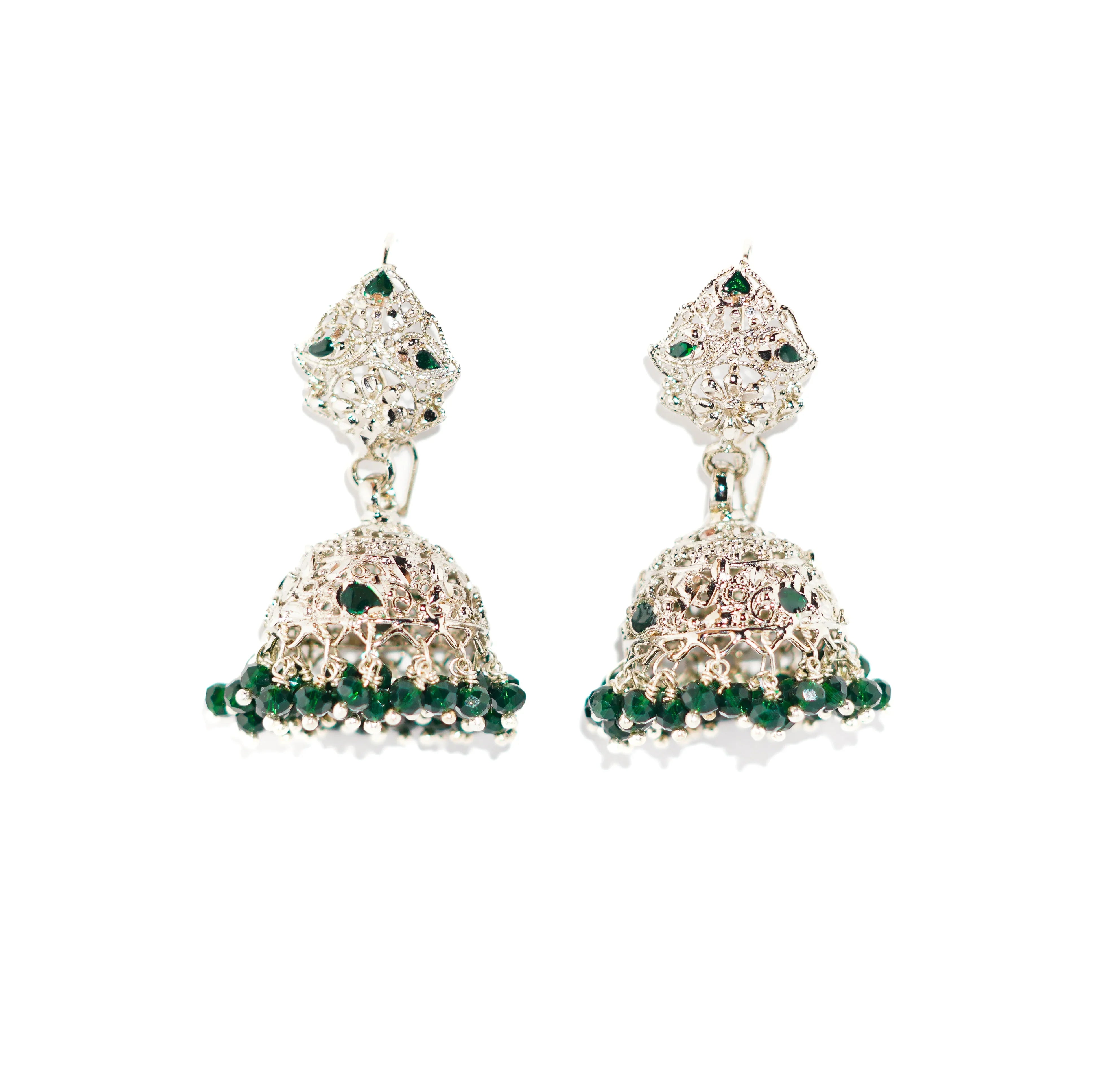 Chandi Jhumkis - Zumorrud