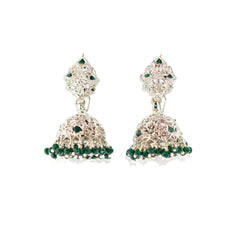 Chandi Jhumkis - Zumorrud