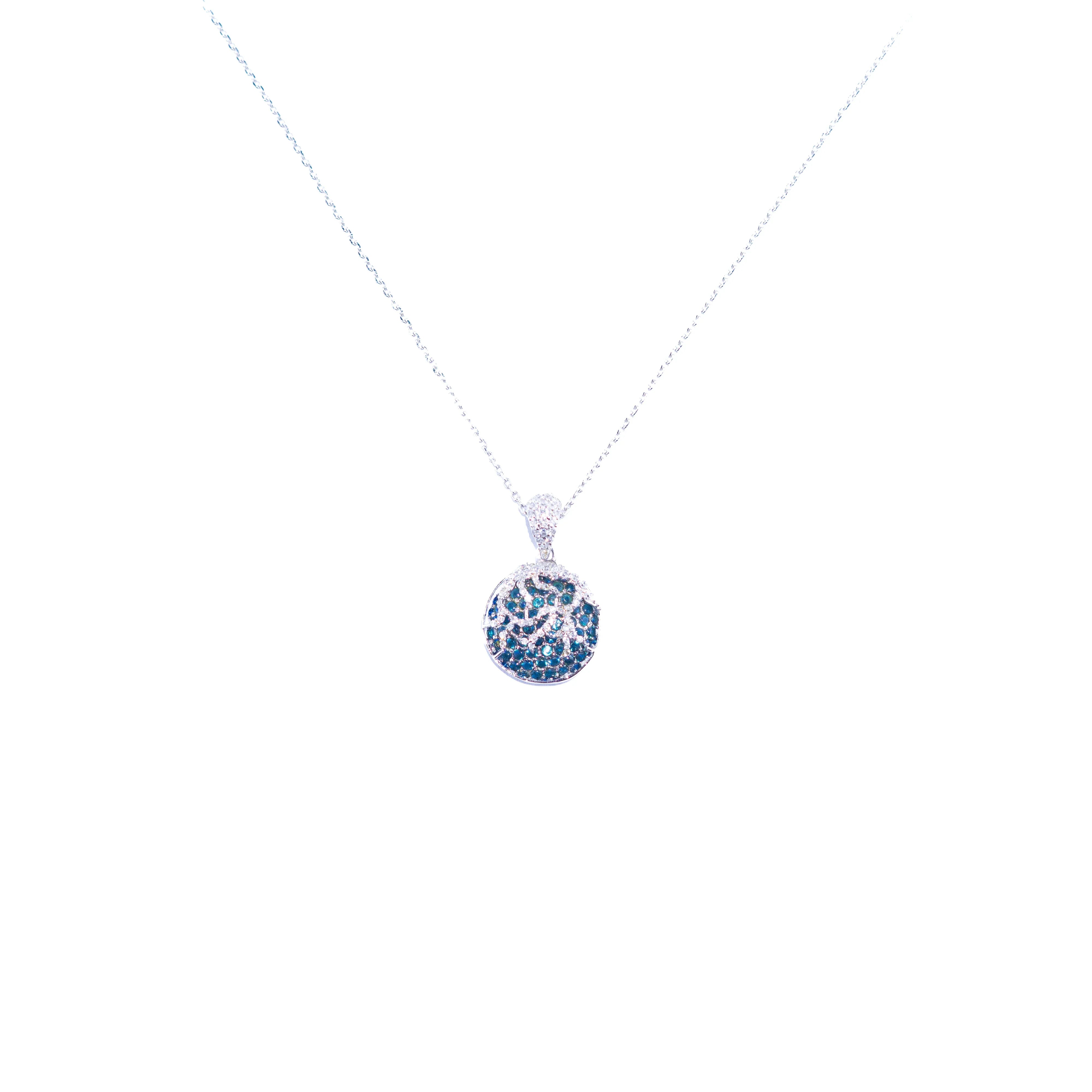 Coral Blue Pendant - Zumorrud