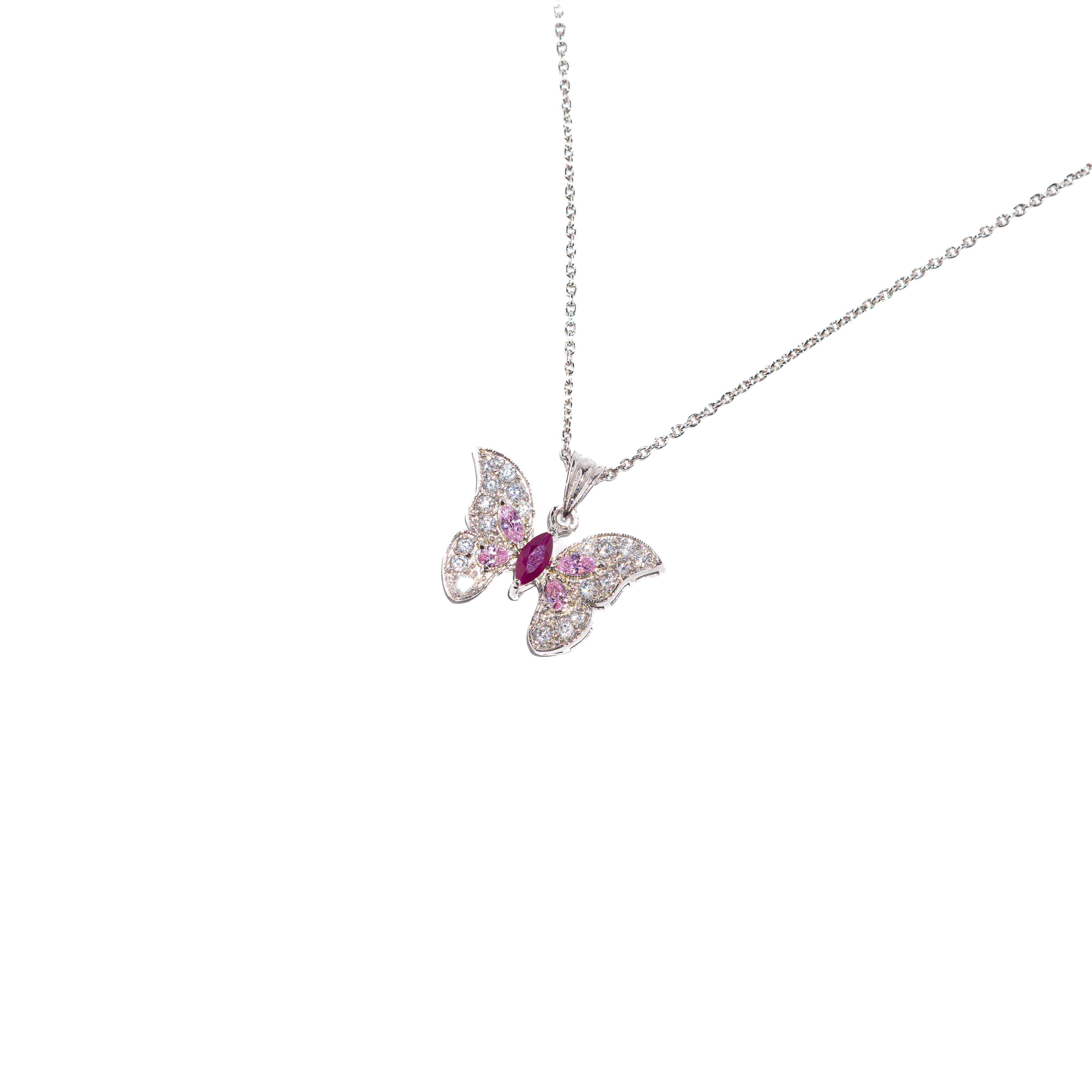 Flutter Necklace - Zumorrud