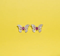 Flutter Earrings - Zumorrud