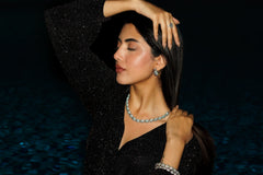 Ladybug Trail Necklace - Zumorrud