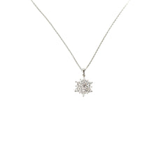 Lotus Heart Pendant - Zumorrud