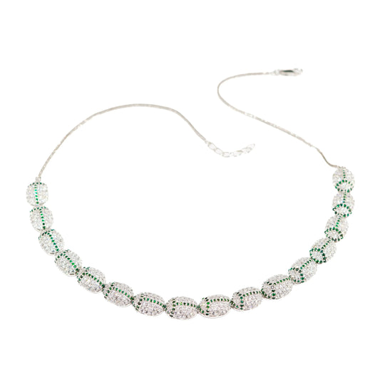 Ladybug Trail Necklace - Zumorrud