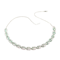 Ladybug Trail Necklace - Zumorrud