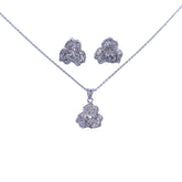 Rose Pendant Set - Zumorrud