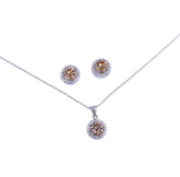 Sunset Pendant Set - Zumorrud