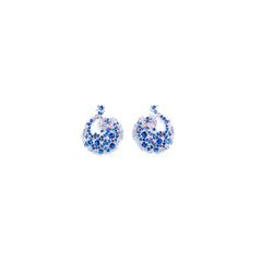 Tidal Blue Earrings - Zumorrud