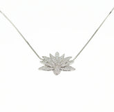Floating Lotus Necklace - Zumorrud