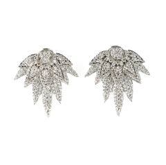 Lotus Drop Earrings - Zumorrud