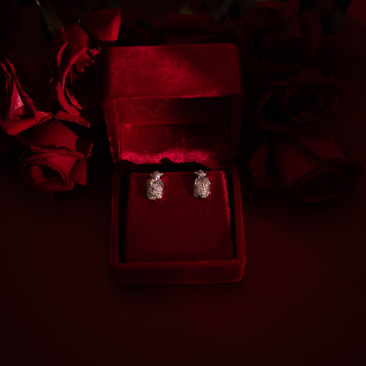 Rosebud Earrings