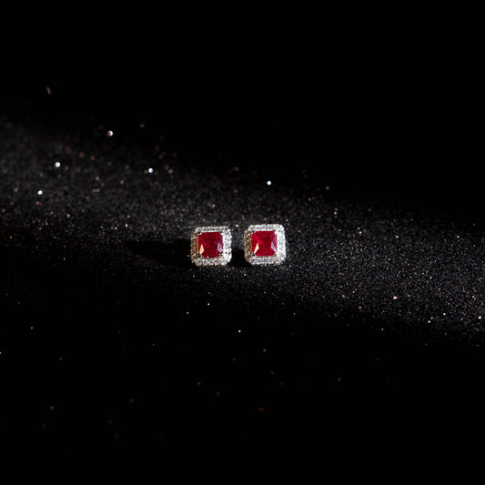 Ruby Earrings