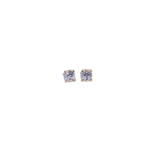 Cushion-Cut Studs