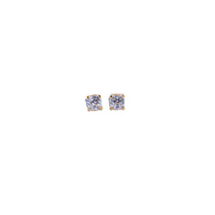 Cushion-Cut Studs