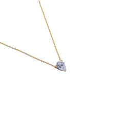 Gold Pear Necklace