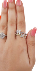 Twin Butterfly Ring