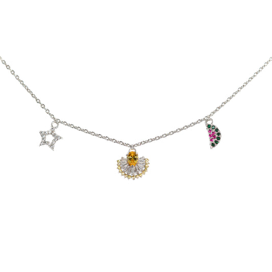 Charm Necklace - Zumorrud