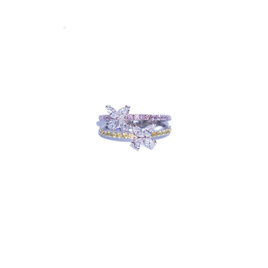 Twin Butterfly Ring