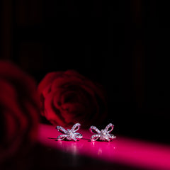 Valentine's Bow Earrings