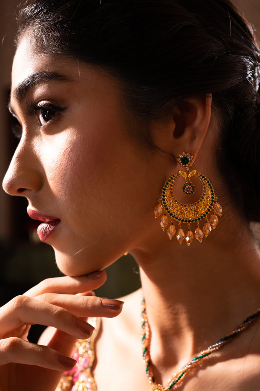 Heartland Earrings - Zumorrud