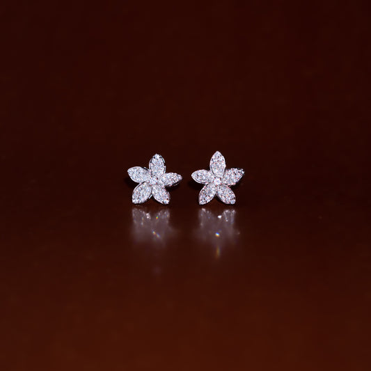 Five Petals Earrings - Zumorrud