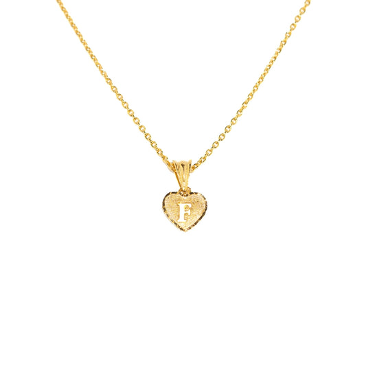 Initial On Heart - Zumorrud