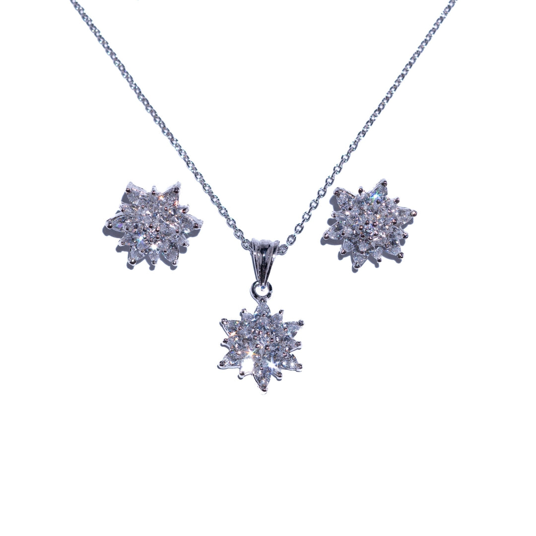 Lotus Pendant Set