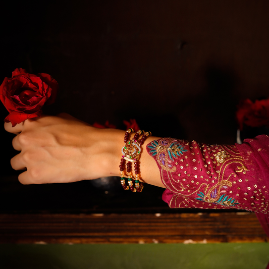 Ruby Rose Bracelet - Zumorrud