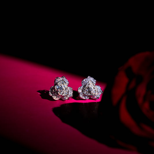 Rose Earrings - Zumorrud